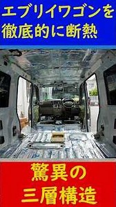 Insulating the Every Wagon thoroughly #Reeca #Every