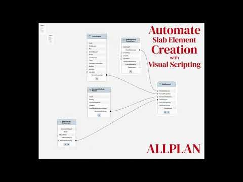 Automating Slab Elements in Allplan 🚀 | Visual Scripting Workflow for BIM