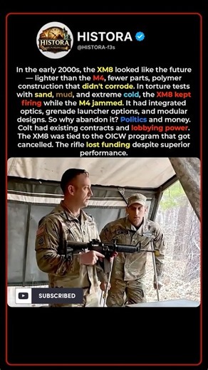 XM8 vs M4: Why the Army Chose the M4 🔫⚡️