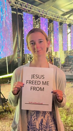 Jesus freed me from... ✝️