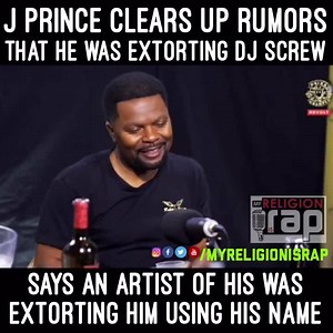 45K views · 435 reactions | ☝️ J Prince clears up rumors that he was extorting the Late Texas Legend, DJ Screw! ⛔️⛔️ Follow us on Instagram https://www.instagram.com/myreligionisrap/ | My Religion Is Rap | Facebook