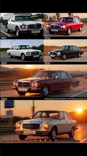 Mercedes-Benz Evolution 1960–1980 | The Era of Durability and Global Rise