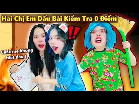 Hai Chị Simmy Và Sammy Dấu Bài Kiểm Tra 0 Điểm Bị Mẹ Đánh Tét Mông Trong Roblox