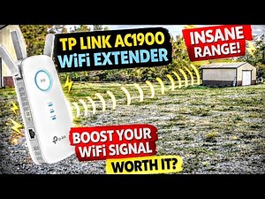 TP-Link AC1900 WiFi Extender Review – INSANE Long-Range Performance