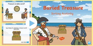 Phase 4 Buried Treasure PowerPoint Game