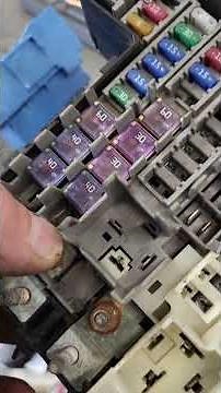 2010 mazda 6 under hood fuse box under view of how the fan relay is wired