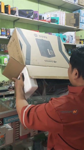 Unboxing Gaming PC Case #pcgame #masterpiececomsukoharjo #sukoharjomakmur