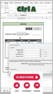 (vloocup+filter) invoice ready in minutes 😱😱😱😱#excel #exceltips #vlookup #filter #viral