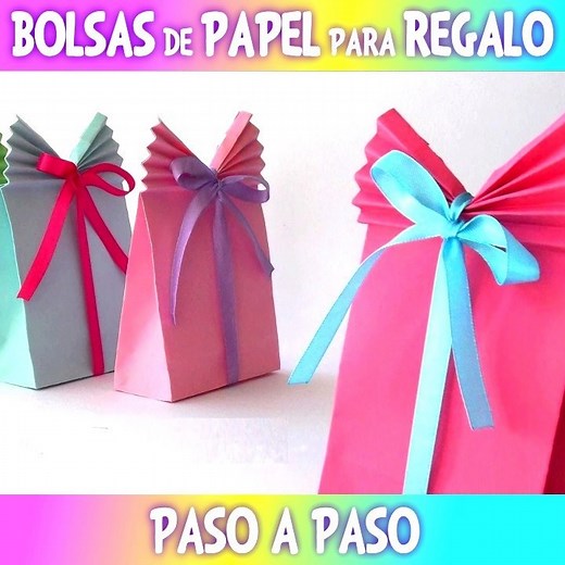 17M views · 36K reactions | Cómo hacer bolsas de papel para regalo muy fáciles | Innova Manualidades | Facebook