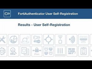 FortiGate Cookbook FortiAuthenticator User Self Registration 4 1