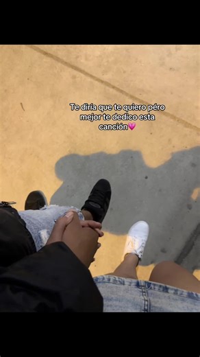 Te diría que te quiero pero mejor te dedico esta canción