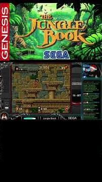 The Jungle Book #thejunglebook #retrogaming #retrogames #ps1 #nes #snes #retro #sega