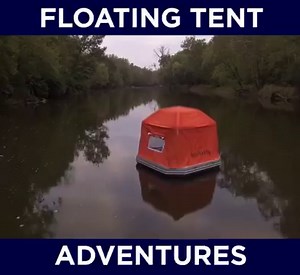 Introducing the 'Shoal Tent' by SmithFly LOOK. IT FLOATS. 😃 | Active Traveller Magazine