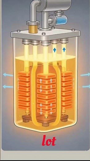 Why Transformer is filled with oil? #transformers #windenergy #renewableenergy #electrical #solar