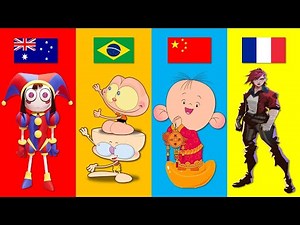 Cartoon From Different Countries | Pt 9