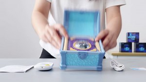 Northern Lights Projector, Galaxy Projector for Bedroom, Star Projector Night Light with Remote Control/Timer Function,LED Projector Light with 8 Lighting Modes (Pink)