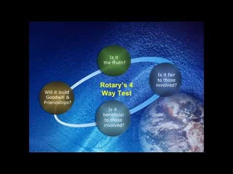 History of the Rotary 4 Way Test