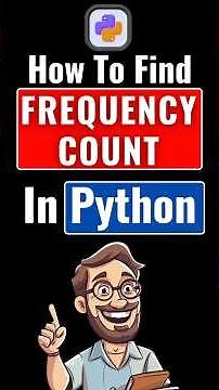 Python Interview Question - Frequency Count ✅ | Python Tips | Tuning Data #pythonprogramming #python