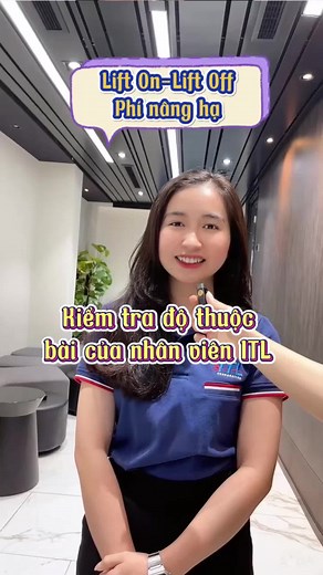 Kiểm Tra Độ Thuộc Bài Của Nhân Viên ITL #logistics #logisticscompany