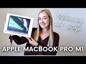 APPLE MACBOOK PRO M1 UNBOXING AND SET UP | 13" MacBook Pro M1, first impressions, & more!