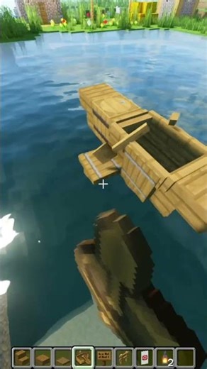 Minecraft Fishing Boat! #minecraft