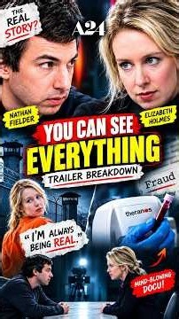 Nathan Fielder EXPOSES Elizabeth Holmes? 😳 | You Can See Everything Trailer Breakdown