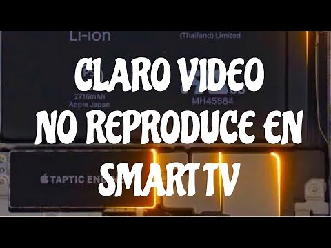 CLARO VIDEO NO REPRODUCE EN SMART TV /NO CARGA .
