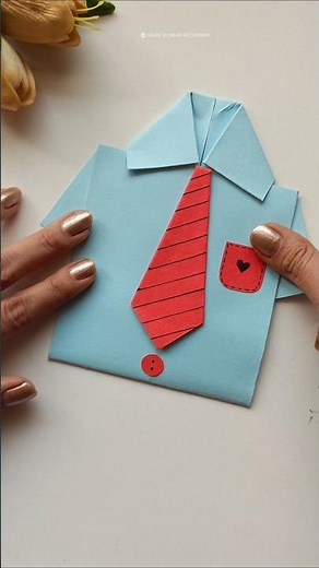 👑 Make DAD Feel Special!💓 DIY FATHERS Day Card!