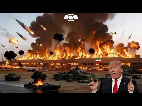 2 Minutes Ago! US Successfully Destroys Iran's Largest Military Base - ARMA 3