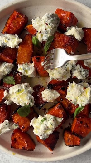 Roasted Butternut Squash and Herbed Ricotta Recipe