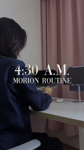 Relaxing ASMR Study Morning Routine for Productivity and Mental Health