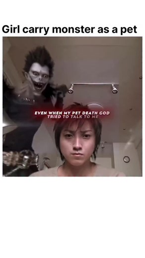 Moviez on Instagram: "Girl carry monster as a pet Title: Death Note Genre: Horror / Supernatural Thriller Description: High-school student Light Turner finds a mysterious notebook called the Death Note. A supernatural being (a “death god”) explains that anyone whose name is written in the notebook will die. Light begins using the notebook to eliminate criminals, which draws the attention of the detective known only as “L”, as well as other supernatural consequences. Where to Watch: The movie is 