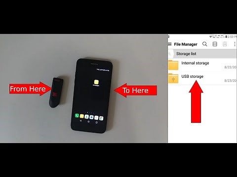 Use a Flash Drive on an Android Phone With an OTG Cable!