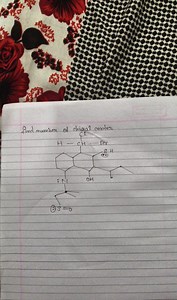 Find the number of chiral centers in the given molecule (refer ... | Filo