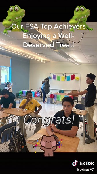 Celebrating FSA Top Achievers with Ice Cream Social