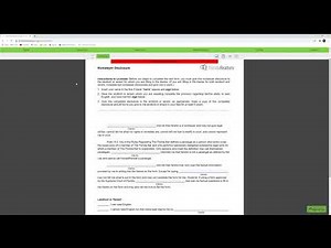 Florida Residential Lease for Apt/Unit Multi Family Rental Housing (Nizz Realty Inc.Tutorial Video)