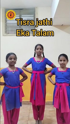 Tisra Jathi Eka Talam | Bharatanatyam Basics for Beginners | pancha Jathi