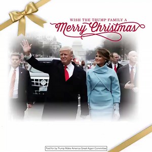 Join us in celebrating the Christmas holiday this year by signing the Official Trump Family Christmas Card BEFORE the deadline on December 25th at 9:00pm. And to make it even more special, be sure to include YOUR personal message. President Trump, Melania and their family will be SO GLAD to hear from friends like you who have meant so much to the Party’s success. So please, take a moment to sign the OFFICIAL Trump Family Christmas Card. Your support and kind wishes mean so much to the Trump fami