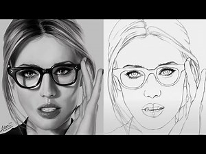 Portrait Study no.7 - Using Andrew Loomis's and Frank Reilly's Methods