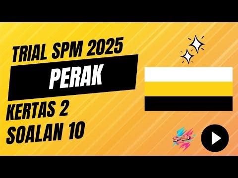SOALAN 10 | KERTAS 2 | TRIAL ADDMATH PERAK 2025| SOALAN PERCUBAAN SPM MATEMATIK TAMBAHAN PERAK 2025