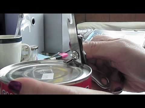 How to use goodcook mini can opener