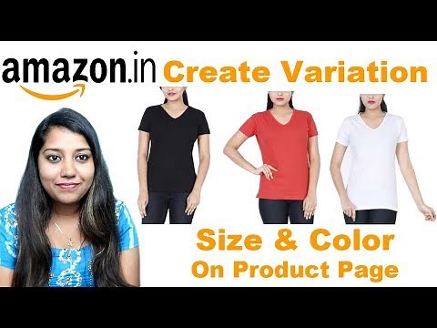 How to Add variation on Amazon | Add Color Size Any variation to Product in Amazon Listing in Hindi
