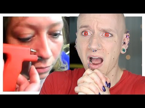 Reacting To Piercings Gone Wrong | Roly