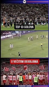 🔥⚽ 177. VEČITI DERBI – Top 10 golova! ⚽🔥 Sutra nas čeka 177. večiti derbi 🏟️, pa je red da jednu objavu posvetimo ovoj pravoj svetkovini našeg fudbala 🇷🇸. Tokom istorije videli smo mnogo pogodaka, i to ne bilo kakvih – već spektakularnih! 🚀🎯 Mi smo izdvojili 10 najlepših golova po našem izboru. 👉 A sada je red na vas – sigurni smo da imate svoje favorite. Pišite u komentarima ⬇️ koje golove smo izostavili, a po vama zaslužuju da budu u TOP 10? 🙌 #VečitiDerbi #Partizan #Zvezda #Derbi177 