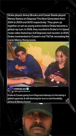 Drake and Cassie Steele Together During Degrassi The Next Generation Era