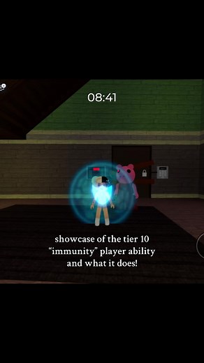 Immunity Player Ability Showcase in Piggy
