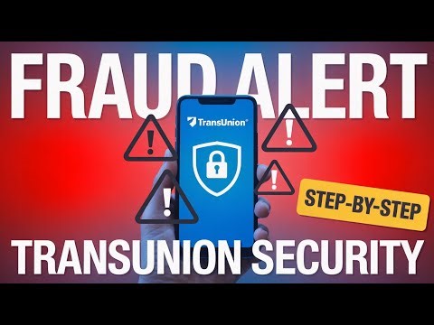 How to Place a Fraud Alert on TransUnion [Security Step]