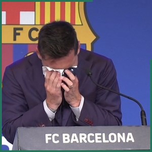 37K views · 10K reactions | Leo Messi couldn't hold back the tears  The end of a two-decade love affair with FC Barcelona  | Mirror Football | Facebook