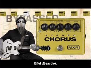 Pédale MXR Stereo Chorus (La Boite Noire)