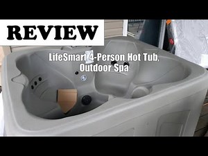 LifeSmart 4-Person Hot Tub Review: Outdoor Spa with LED Lights 2025